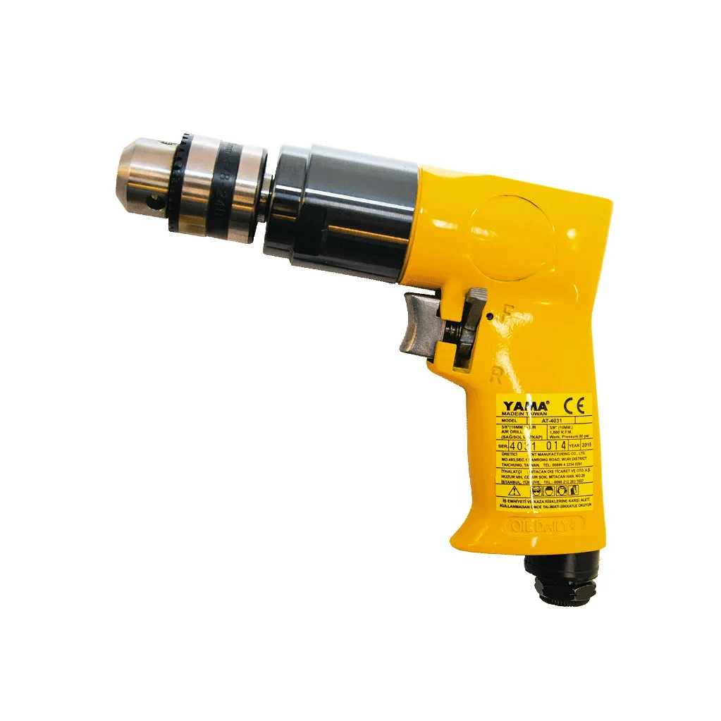10 mm. 1800 RPM Kabzalı Havalı Matkap