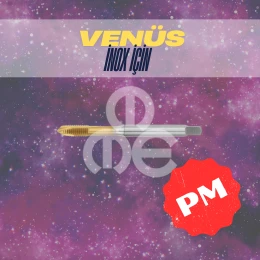 PM TİN KAPLI DIN376/B YÜKSEK PERFORMANS MAKİNA KILAVUZU M20 İNOX PASLANMAZ İÇİN (6H) VENÜS B10822102000