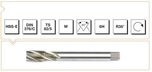 MTE MAKİNA KILAVUZU 35' 376/C HELİS KANALLI M24 B00105790265