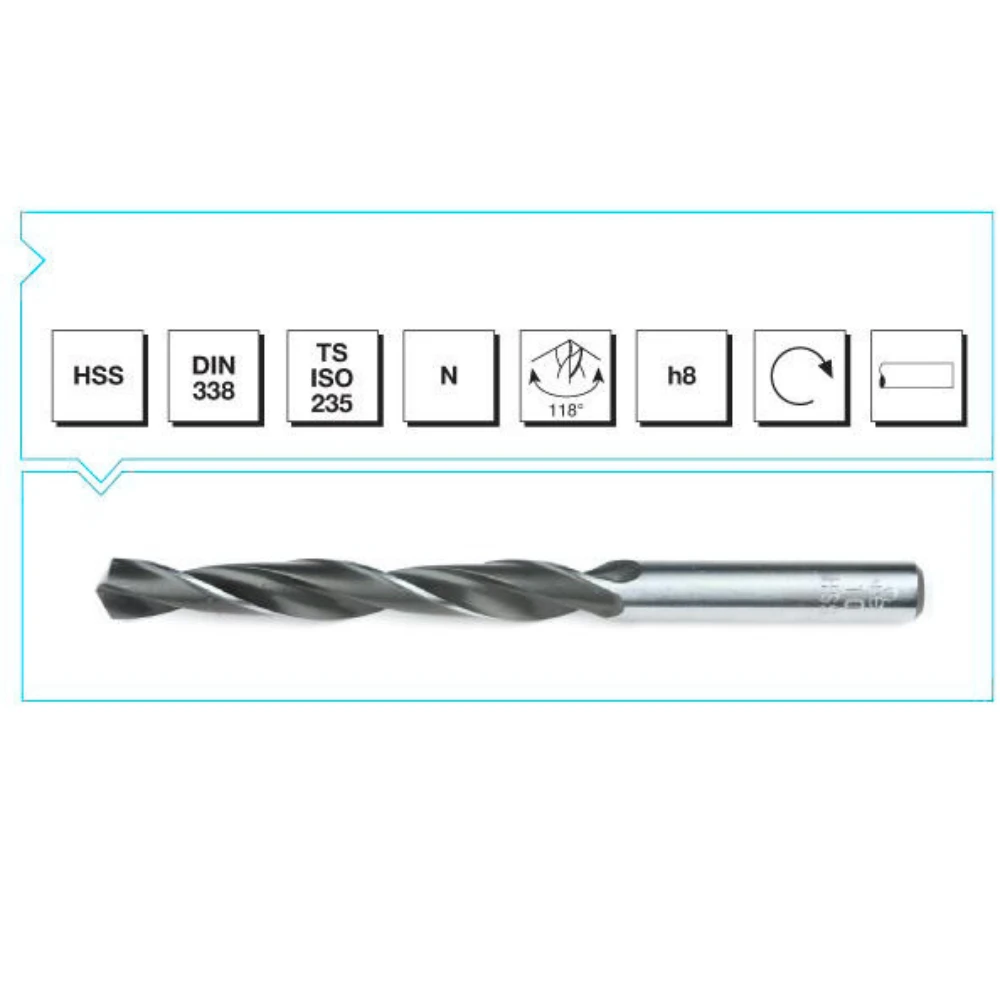 2 MM DIN 338 HSS HADDELİ SİLİNDİRİK SAPLI MATKAP UCU MAKİNA TAKIM ENDÜSTRİSİ 10 ADET(1 PAKET) MTE B00000000200
